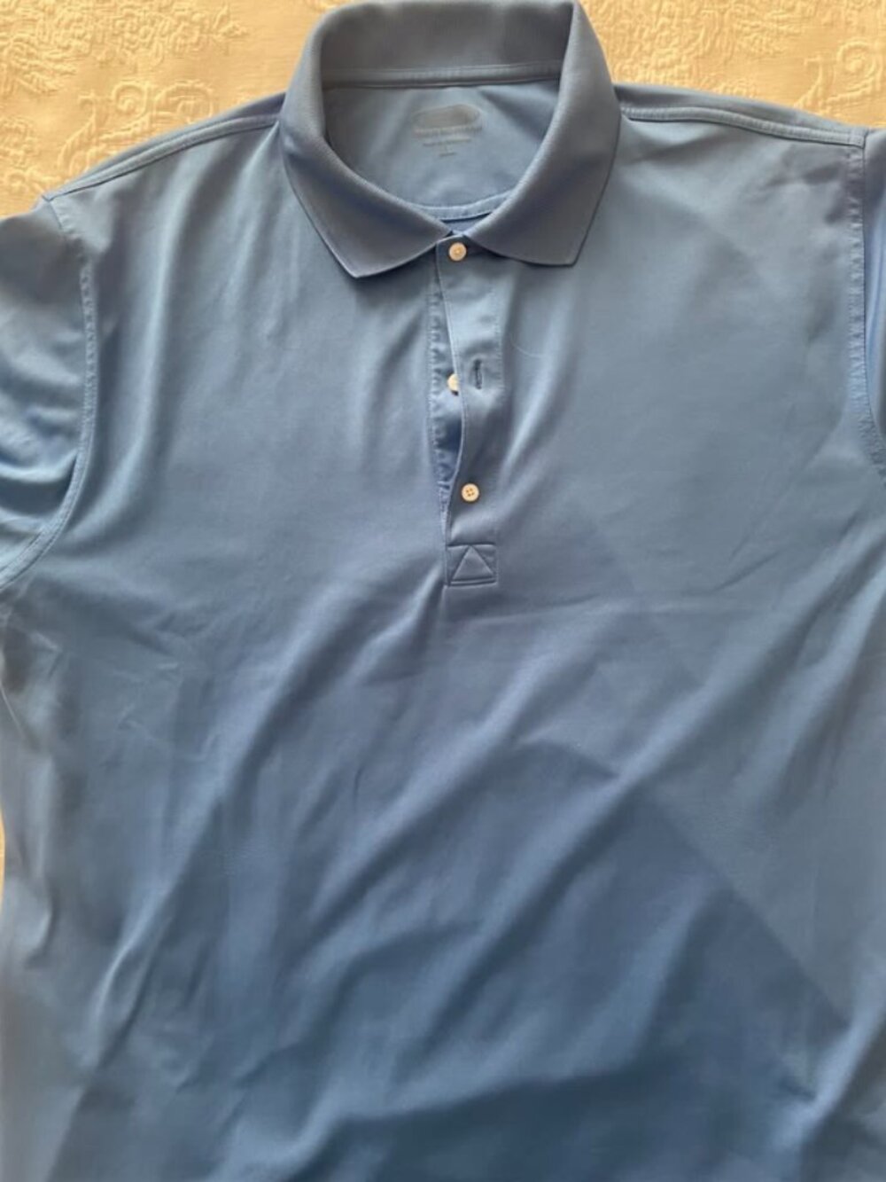 Mens Greg Norman Golf L Golf Shirt Short Sleeve